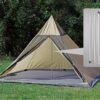 Longsen Customize Cotton Canvas 3-4 Person 3 Seasons Teepee Tent with Double Door tipi tent pyramid tent for Family Camping - Image 5