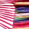 Factory Travel Camping Outdoor Striped Quilted Brazilian Hammock Patchwork Hanging Hammock - Image 3