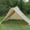 Longsen Customize Cotton Canvas 3-4 Person 3 Seasons Teepee Tent with Double Door tipi tent pyramid tent for Family Camping - Image 4
