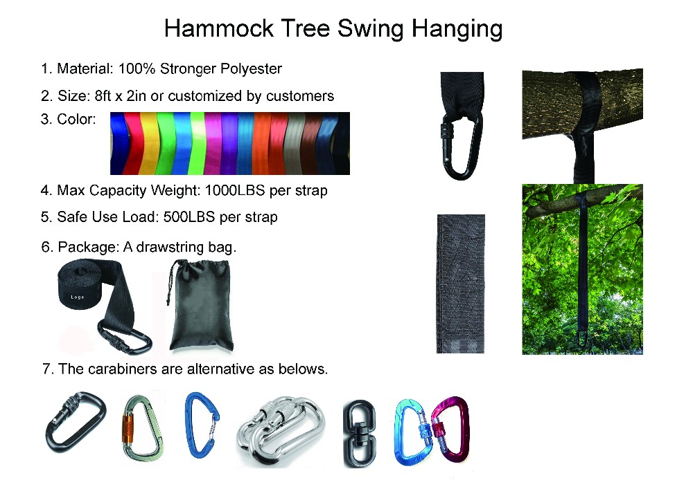 Tree swing hanging