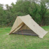 Longsen Customize Cotton Canvas 3-4 Person 3 Seasons Teepee Tent with Double Door tipi tent pyramid tent for Family Camping - Image 2